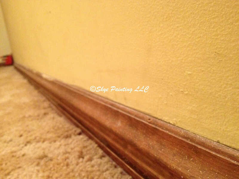 dirty stained trim. Skye Painting